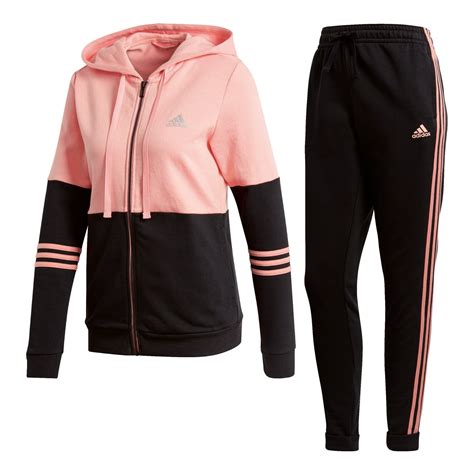 adidas pak dames zwart roze